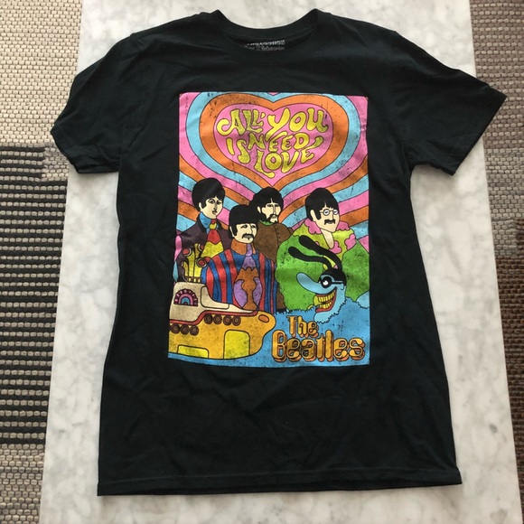 Urban Outfitters Tops - Urban Outfitters The Beatles Love Shirt *NEW*